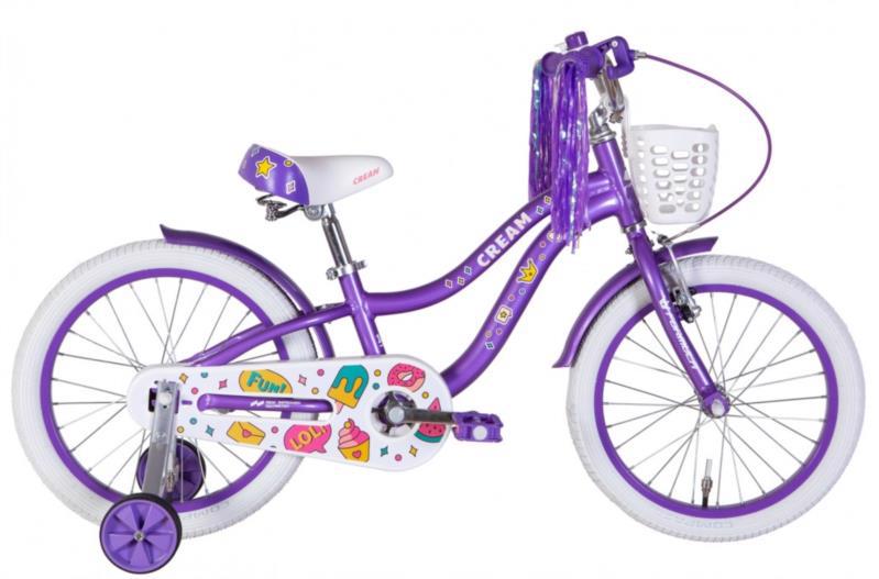 Велосипед дит. 18" FORMULA Cream фіолет. OPS-FRK-18-114