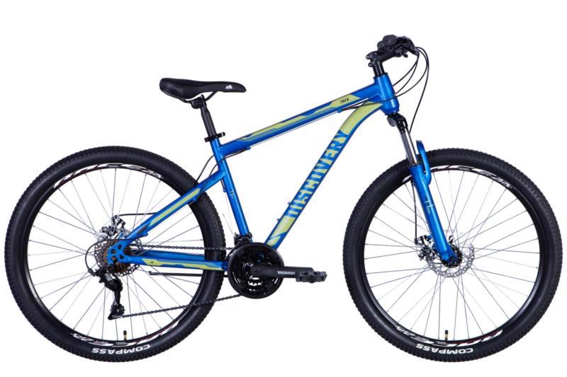 Велосипед горн. 27.5" DISCOVERY TREK AM DD синий OPS-DIS-27.5-068