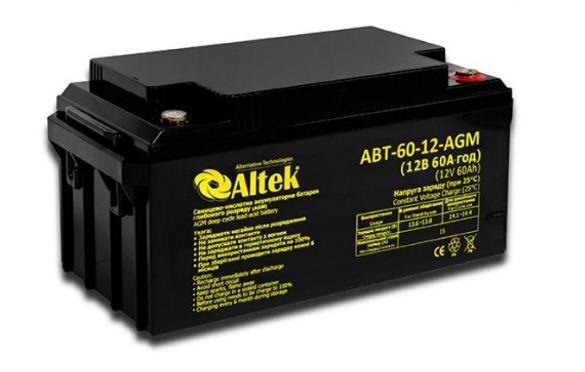 Акумулятор свинцевий ALTEK ABT-65Аh/12V GEL 2114220