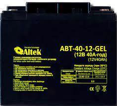 Акумулятор свинцевий ALTEK ALTEK ABT-40Аh/12V GEL 2114219