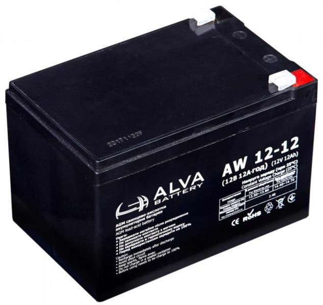 Акумулятор ALTEK ABT-12Аh/12V AGM 2114217