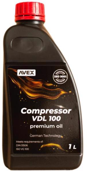 Масло компрессорное AVEX Compressor VDL-100 1л