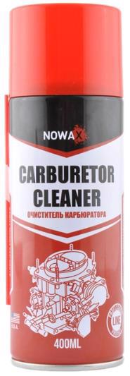 Очищувач карбюратора NOWAX CARBURETOR CLEANER 400мл NX40650 /аерозоль/