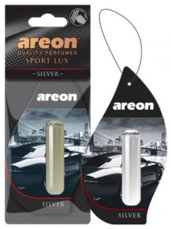 Ароматизатор AREON SPORT LUX Silver 5.5г /гель/