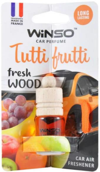 Ароматизатор WINSO Fresh WOOD Tutti Frutti 4г /бочонок/