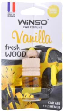 Ароматизатор WINSO Fresh WOOD Vanilla 4г /бочонок/