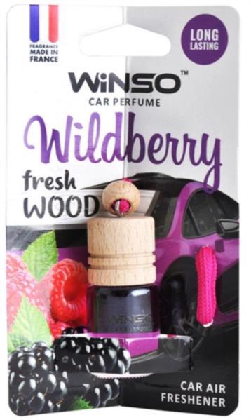 Ароматизатор WINSO Fresh WOOD Wildberry 4г /бочонок/