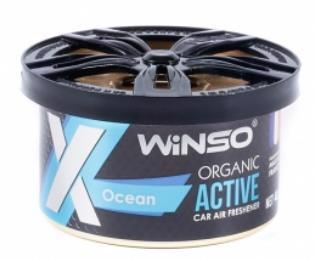 Ароматизатор WINSO Organic X Active Ocean 40г /под сиденье/