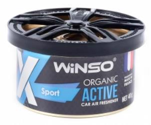 Ароматизатор WINSO Organic X Active Sport 40г /под сиденье/