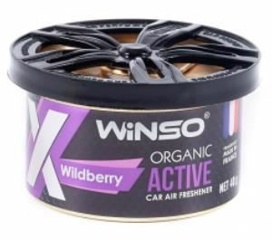 Ароматизатор WINSO Organic X Active Wildberry 40г /под сиденье/