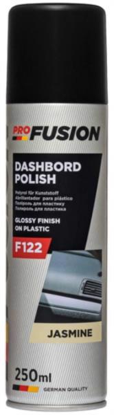 Очиститель пластика д/авто PROFUSION Dashboard polish jasmine 250мл F122 /аэрозоль/