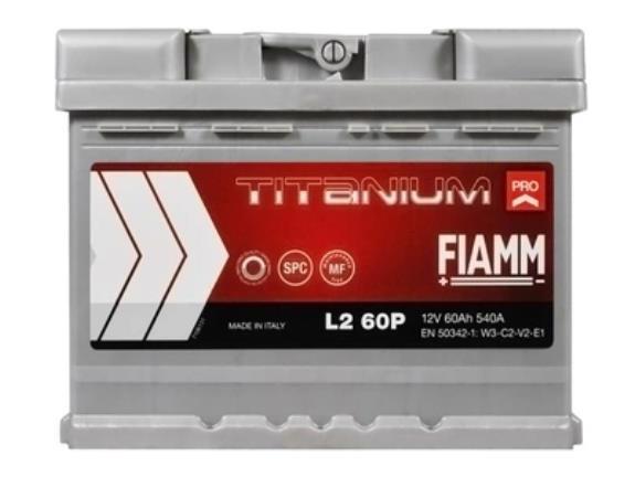 Акумулятор д/авто FIAMM Titanium Pro 60A лів.+