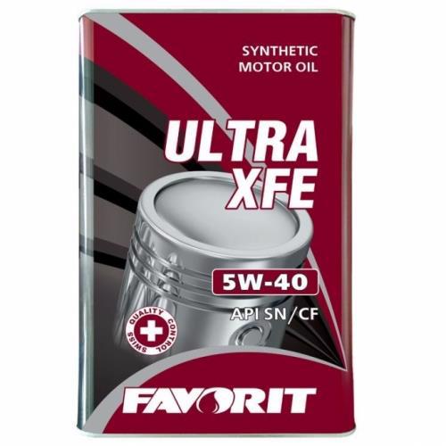 Масло моторне FAVORIT Ultra XFE 5W-40 SN/CF 4л