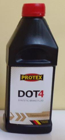 Рідина гальмівна PROTEX ДОТ-4 1.0л (0.950кг)