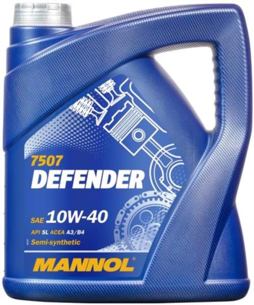 Мастило моторне MANNOL Defender 10w40 7507 4л