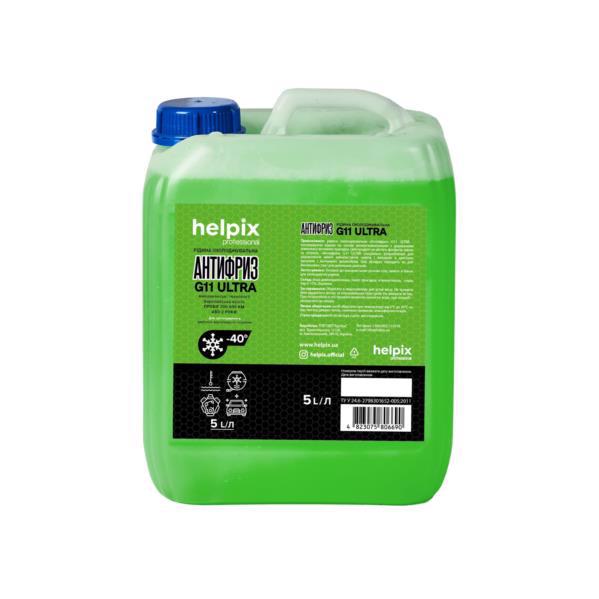 Антифриз HELPIX G11 -40C зеленый 5л