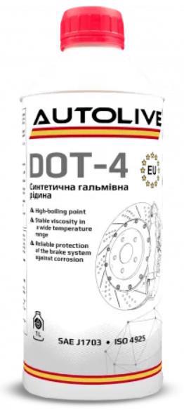 Жидкость тормозная AUTOLIVE DOT-4 1л
