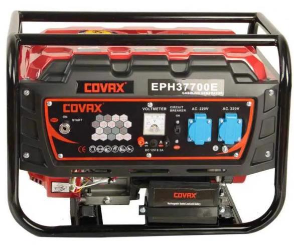Генератор бензиновий COVAX EPH37700E 2.8кВт