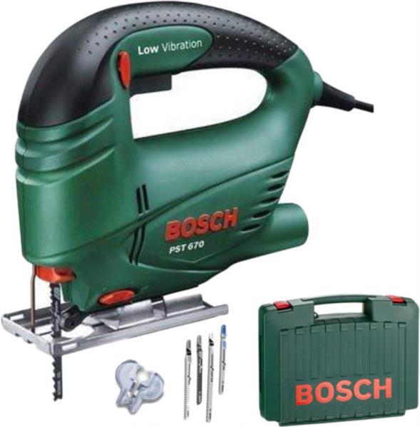 Лобзик электр. BOSCH PST 670 Set, 500Вт 06033A0722