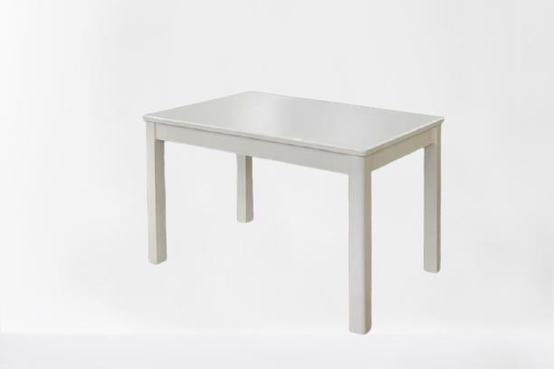 Стол обеден. FF Фишер 1200(1600)*750*780мм бел./стекло ультрабел.