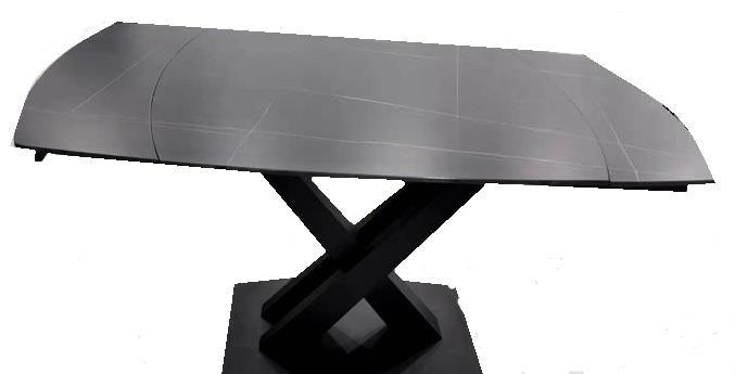 Стол обеден. d1800*900мм AH-T743 керам. черный IMP