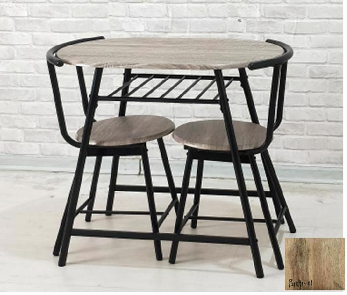 Комплект мебели (стол+2 стула) XC-1A-054 Дуб Делано IMP