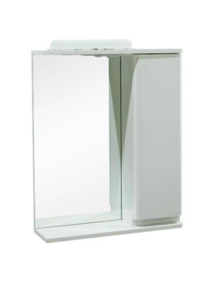 Зеркало ХАСТ Фоджа 65+шкаф белый (правый)