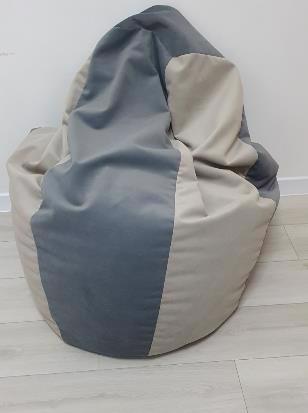 Кресло-мешок ELYSIUM Груша 1300*900 серый