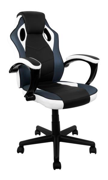 Крісло геймерське D-315-1 чорн-біл. IMP