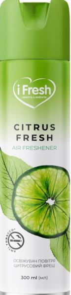 Освежитель воздуха IFresh Citrus fresh 300 мл
