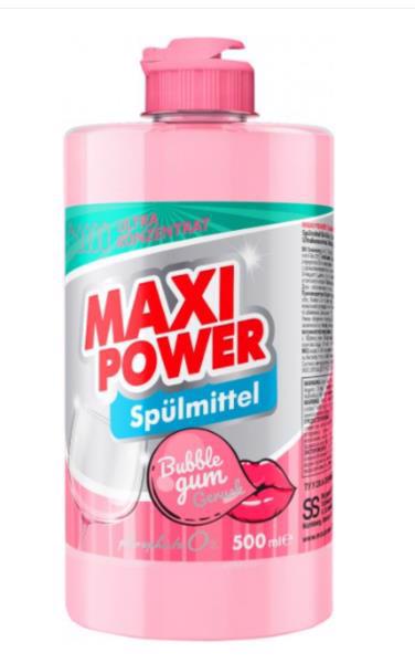 Средство для мытья кухни MAXI POWER Бабл Гам 500мл