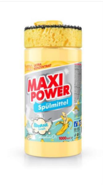 Средство для мытья кухни MAXI POWER Банан 1л
