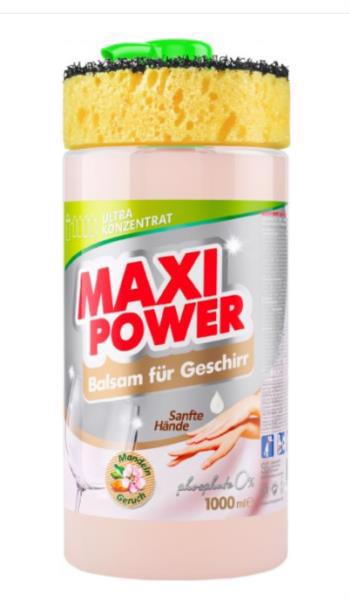 Средство для мытья кухни MAXI POWER Миндаль 1л