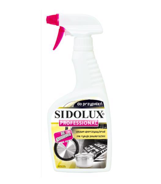 Засіб д/миття кухні SIDOLUX Professional від нагару 500мл IMP