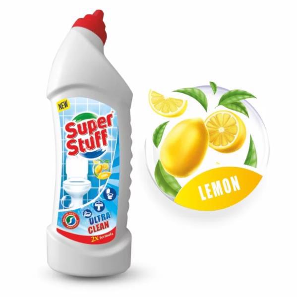 Гель д/унитаза SUPER STAFF Ulta Clean лимон 1л