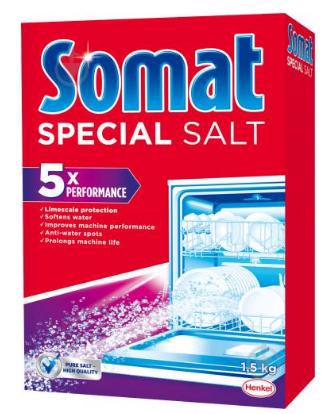 Сіль д/посудом.машин SOMAT Special Salt 1.5кг