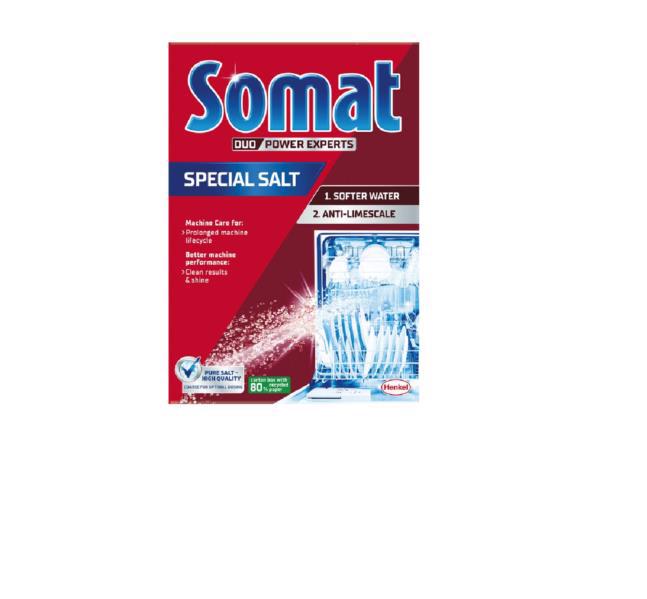 Сіль д/посудом.машин SOMAT Special Salt 1.5кг