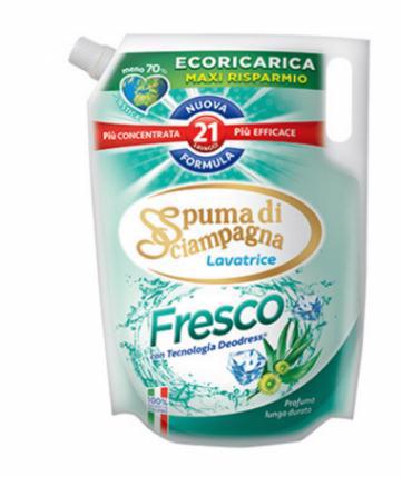 Засіб д/прання SPUMA DI SCIAMPAGNA Fresco Гель з ароматом евкаліпта (21 праня) 1.15л