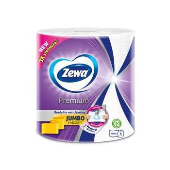Рушник бумаж. ZEWA Premium Jumbo 3-х шар. білий 1рул.