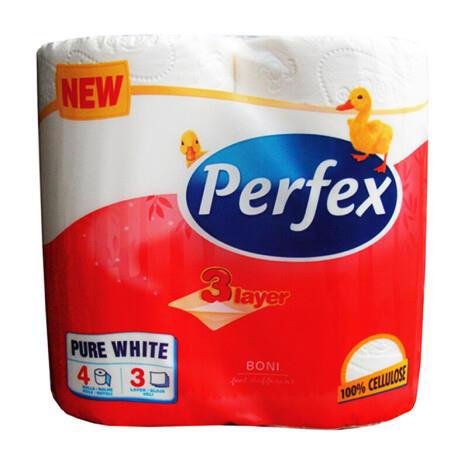 Папір туалетний PERFEX 3-х шар. 4рул.