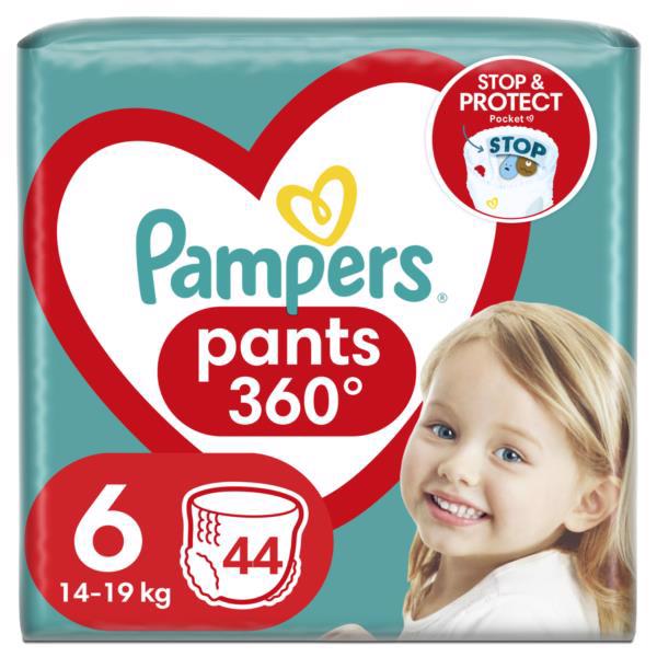 Подгузники PAMPERS Pants Giant (6) 15+кг 44шт Jumbo