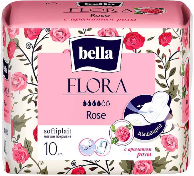 Прокладки гігієн. BELLA Flora Rose 10шт