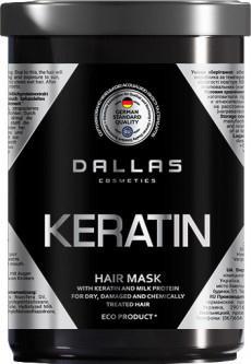 Маска д/волос DALLAS Keratin Кератин и молочный протеин 500мл