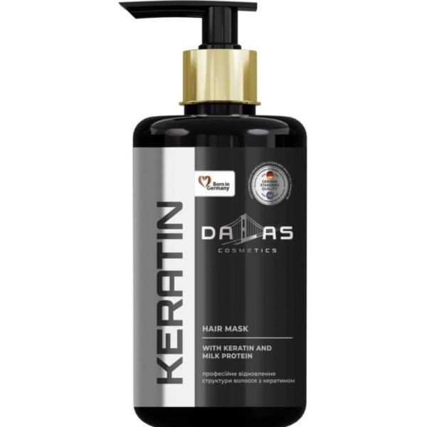 Маска д/волосся DALAS Cosmetics з кератином та екстрактом молочного протеїну 900 мл
