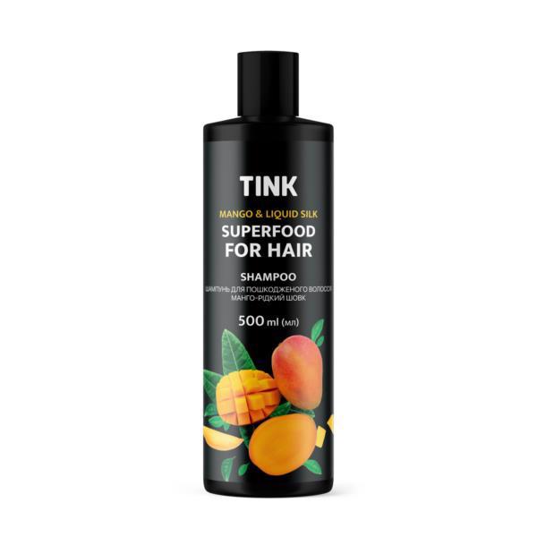 Шампунь д/волосся TINK Манго-Рідкий шовк для пошкодженого волосся 500мл