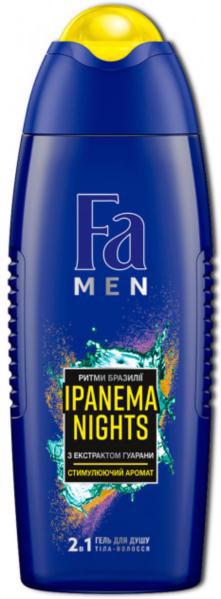 Гель д/душу FA Men Ритми Бразилії Ipanema Nights 250мл