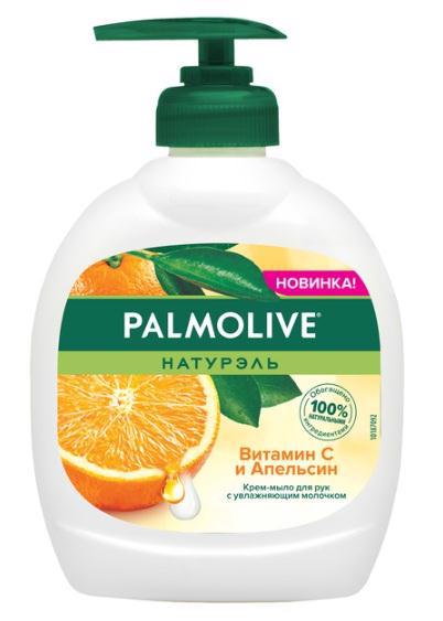 Мило-крем рідке PALMOLIVE Натурель Вітамін C і Апельсин 300мл