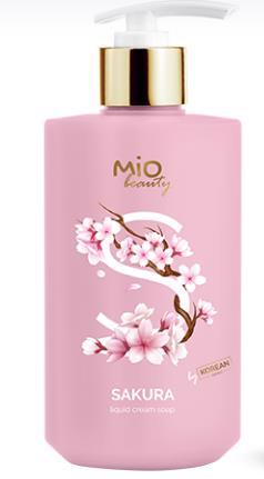 Мило-крем MIO BEAUTY Sakura 400мл /дозатор/