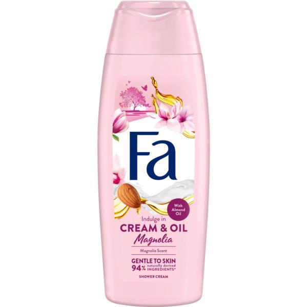 Гель-крем д/душа FA Cream&Oil Magnolia 250мл