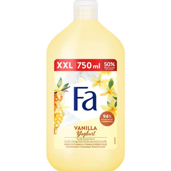 Гель-крем д/душа FA Yoghurt Vanilla Honey 750мл